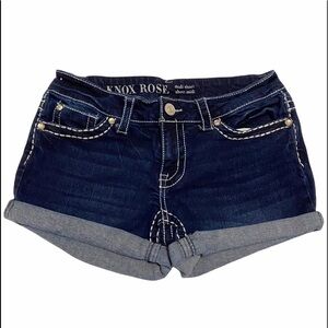Knox Rose Denim Midi Shorts